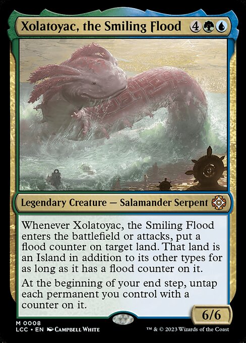 Xolatoyac, the Smiling Flood (8) [The Lost Caverns of Ixalan Commander]