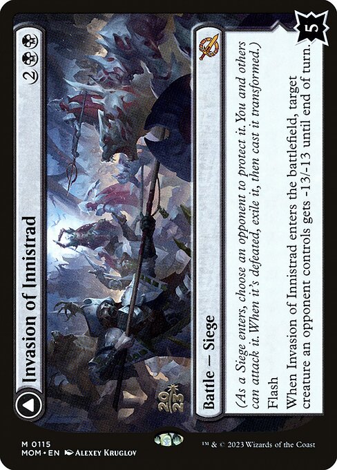Invasion of Innistrad // Deluge of the Dead (115s) [March of the Machine Promos]