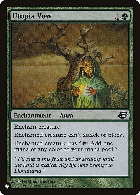 Utopia Vow (PLC-142) [The List]