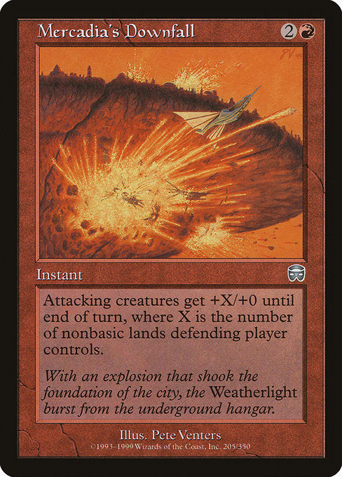 Mercadia's Downfall (205) [Mercadian Masques]