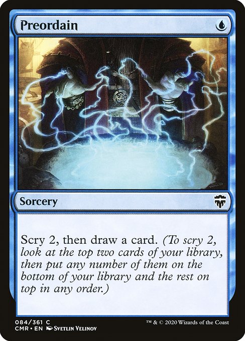 Preordain (84) [Commander Legends]
