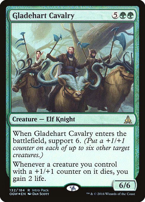 Gladehart Cavalry (132) [Oath of the Gatewatch Promos]