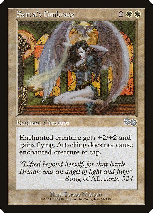 Serra's Embrace (47) [Urza's Saga]