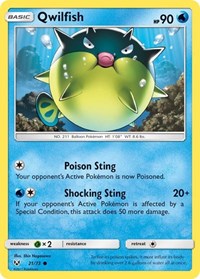 Qwilfish (21/73) [Shining Legends]