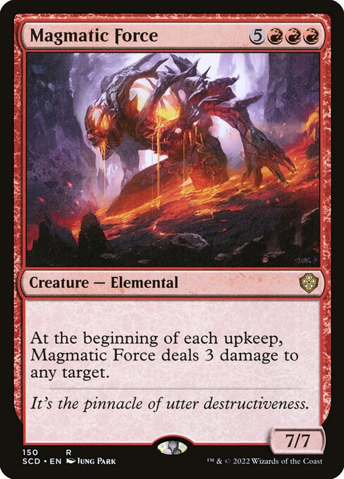 Magmatic Force (150) [Starter Commander Decks]