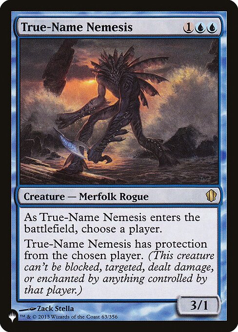 True-Name Nemesis (C13-63) [The List]