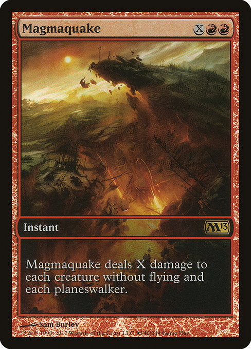 Magmaquake (140★) [Magic 2013 Promos]
