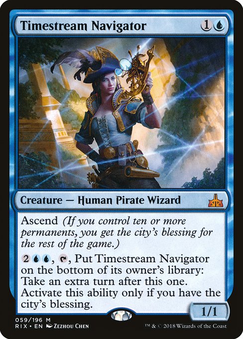 Timestream Navigator (59) [Rivals of Ixalan]