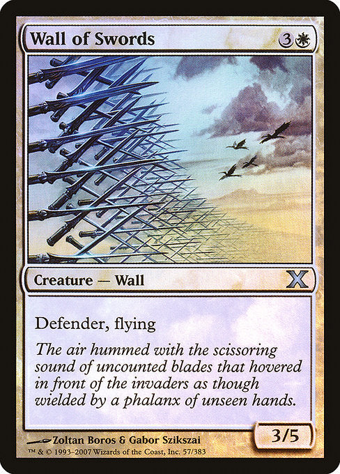 Wall of Swords (57★) [Tenth Edition]