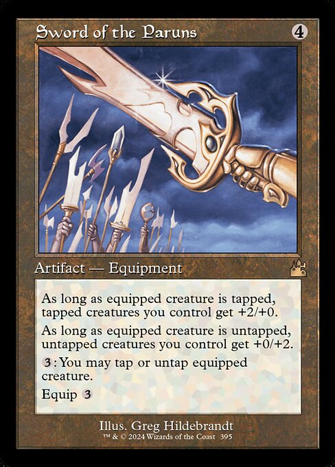 Sword of the Paruns (395) [Ravnica Remastered]