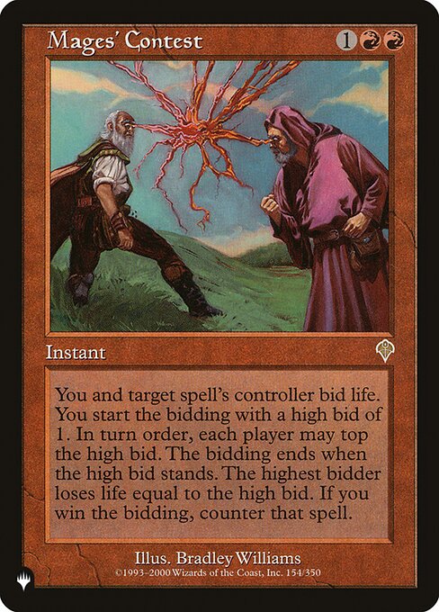 Mages' Contest (INV-154) [The List]