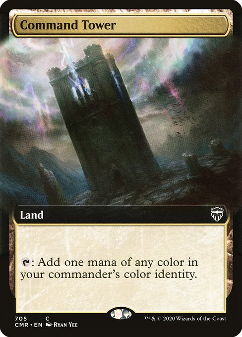 Command Tower (705) [Commander Legends] [Extended Art]