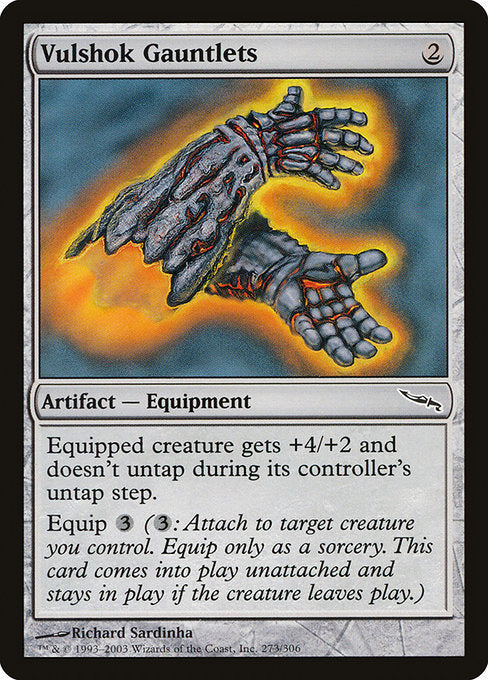 Vulshok Gauntlets (273) [Mirrodin]
