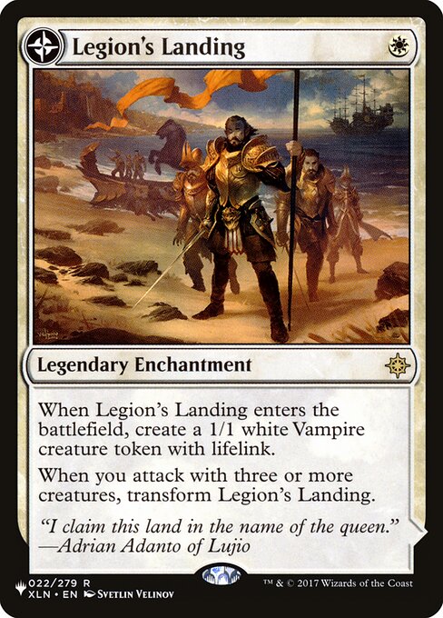 Legion's Landing // Adanto, the First Fort (XLN-22) [The List]