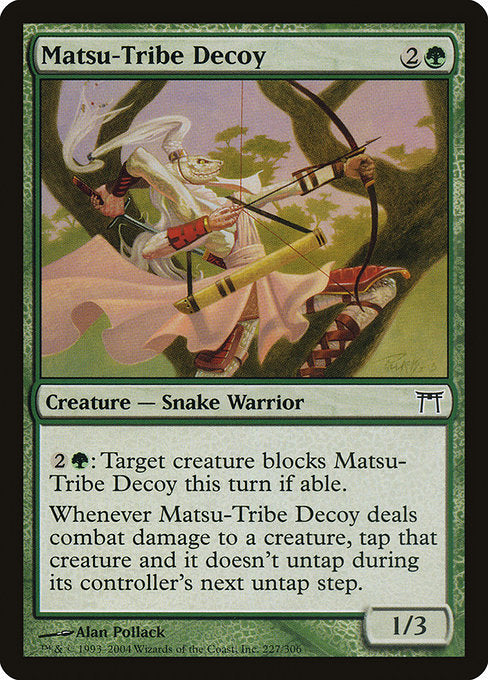 Matsu-Tribe Decoy (227) [Champions of Kamigawa]