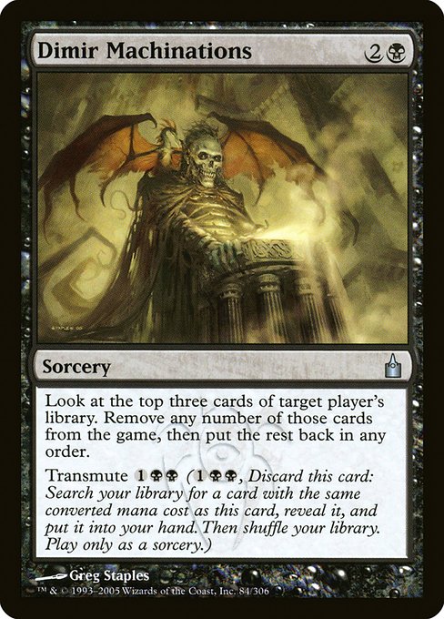 Dimir Machinations (84) [Ravnica: City of Guilds]