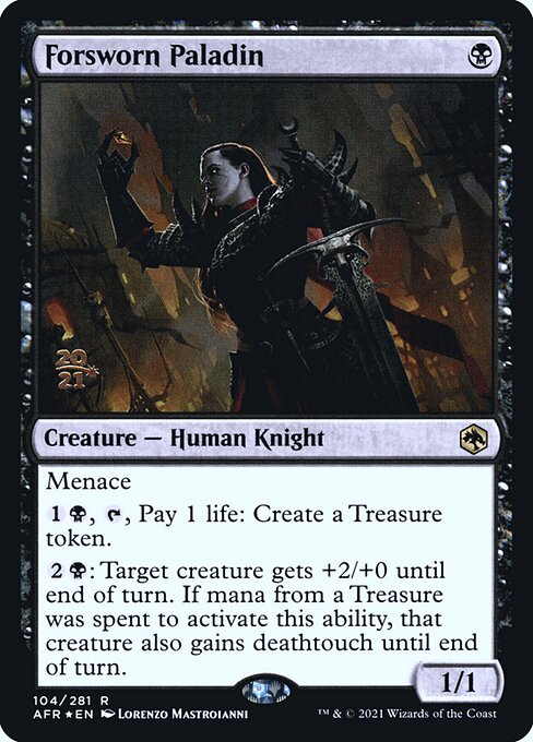 Forsworn Paladin (104s) [Adventures in the Forgotten Realms Promos]