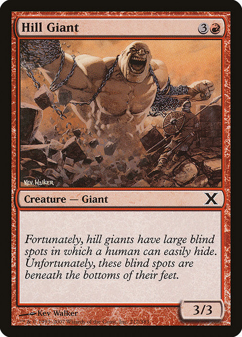 Hill Giant (212) [Tenth Edition]