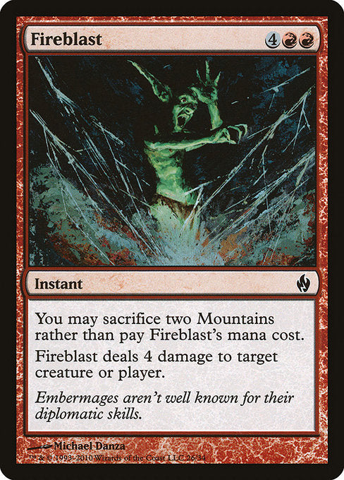 Fireblast (26) [Premium Deck Series: Fire and Lightning]