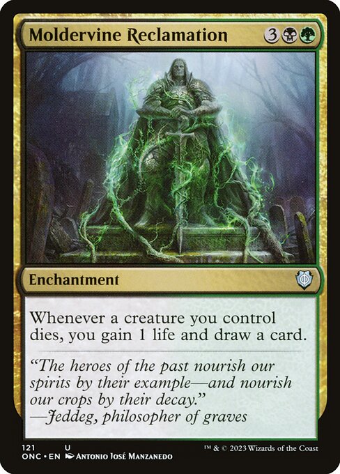 Moldervine Reclamation (121) [Phyrexia: All Will Be One Commander]
