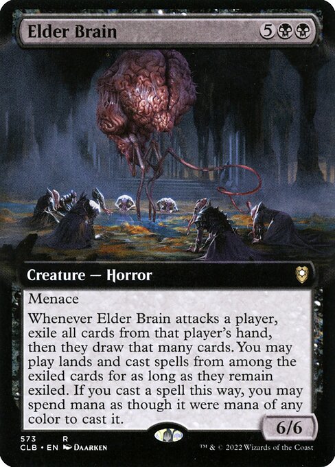 Elder Brain (573) [Commander Legends: Battle for Baldur's Gate] [Extended Art]