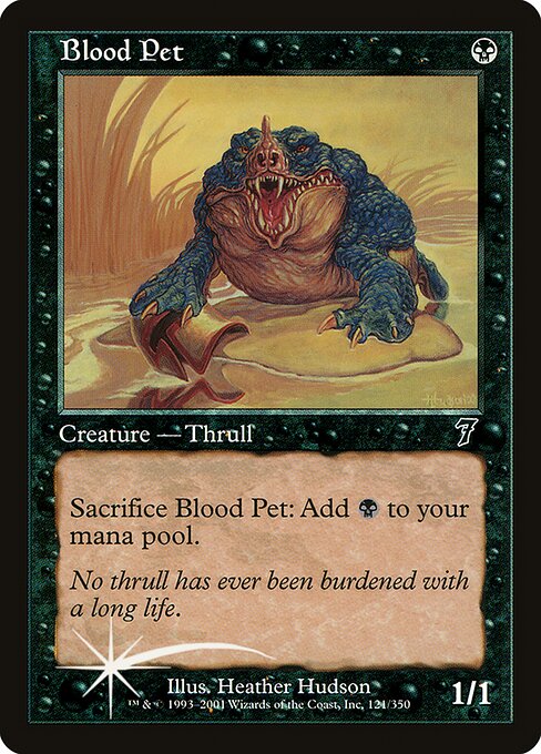 Blood Pet (121★) [Seventh Edition]