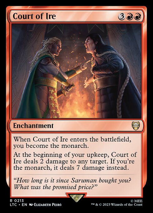 Court of Ire (213) [Tales of Middle-earth Commander]