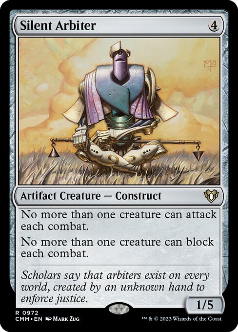 Silent Arbiter (972) [Commander Masters]
