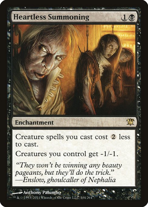 Heartless Summoning (104) [Innistrad]