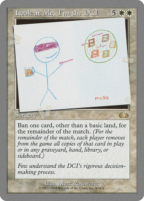 Look at Me, I'm the DCI (8) [Unglued]
