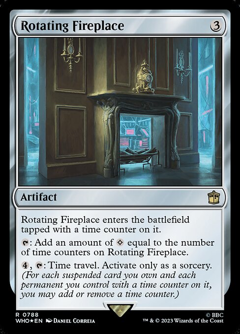 Rotating Fireplace (788) [Doctor Who]