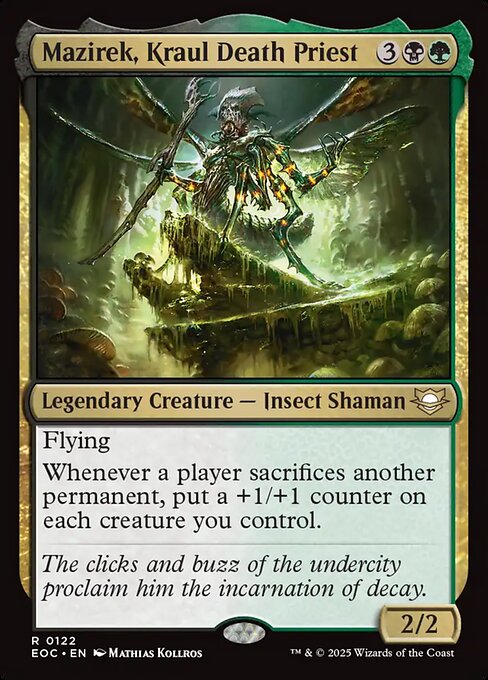 Mazirek, Kraul Death Priest (122) [Edge of Eternities Commander]