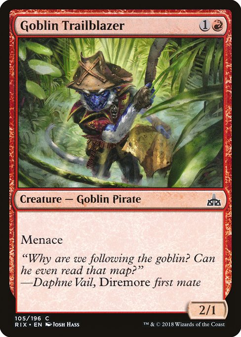 Goblin Trailblazer (105) [Rivals of Ixalan]