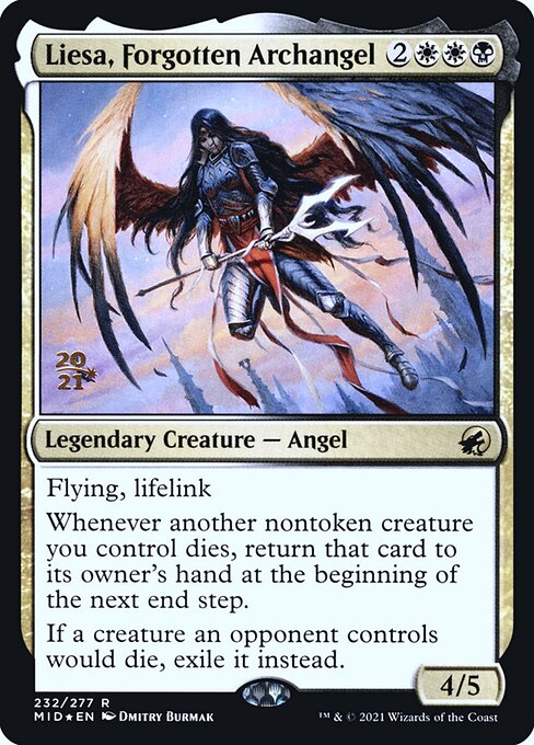 Liesa, Forgotten Archangel (232s) [Innistrad: Midnight Hunt Promos]