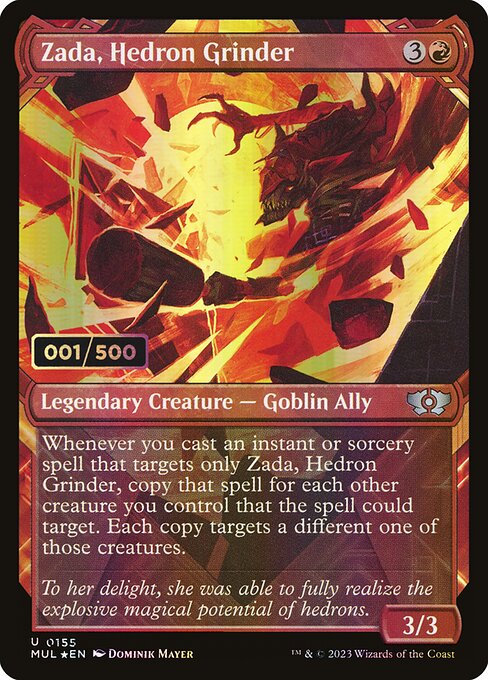 Zada, Hedron Grinder (155z) [Multiverse Legends] [Showcase]