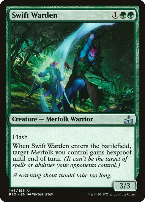 Swift Warden (146) [Rivals of Ixalan]