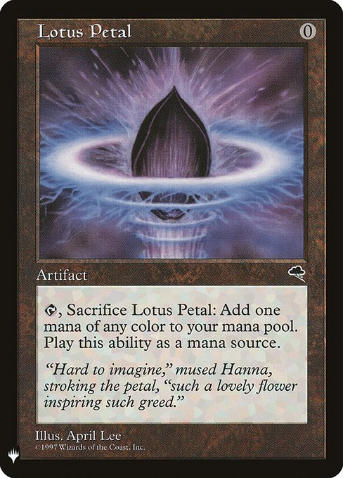 Lotus Petal (TMP-294) [The List]