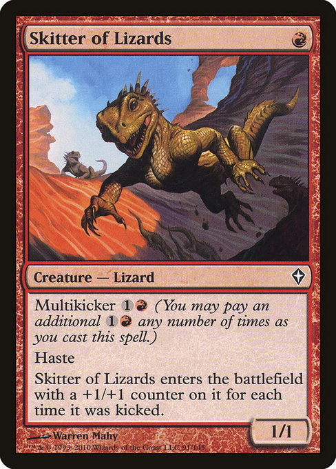 Skitter of Lizards (91) [Worldwake]