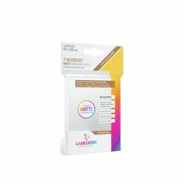 Gamegenic Matte 7 Wonders Sleeves 80ct image 0