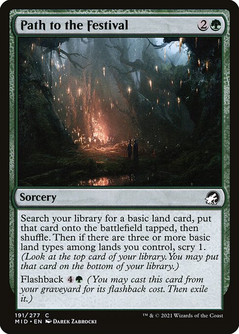 Path to the Festival (191) [Innistrad: Midnight Hunt]