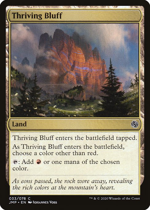 Thriving Bluff (33) [Jumpstart]