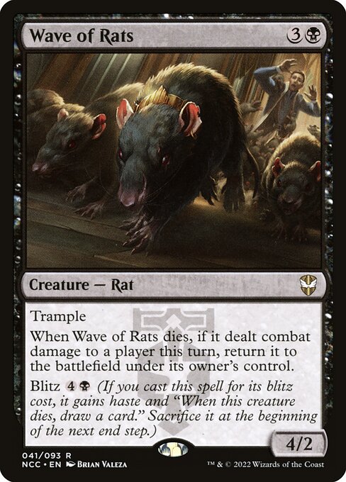 Wave of Rats (41) [New Capenna Commander]