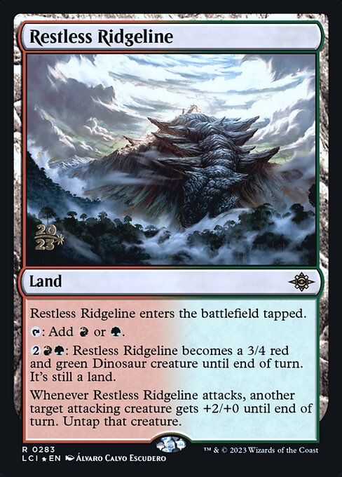 Restless Ridgeline (283s) [The Lost Caverns of Ixalan Promos]