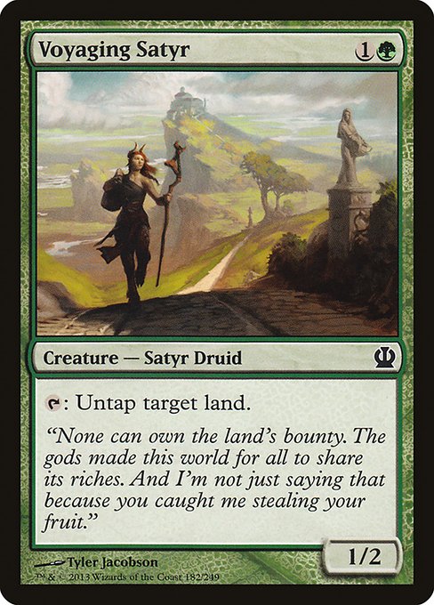 Voyaging Satyr (182) [Theros]