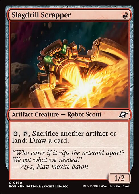 Slagdrill Scrapper (160) [Edge of Eternities]