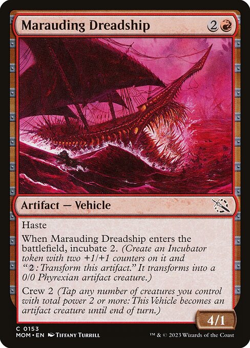 Marauding Dreadship (153) [March of the Machine]