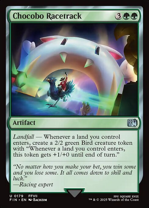 Chocobo Racetrack (179) [Final Fantasy]