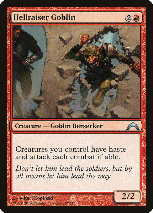 Hellraiser Goblin (95) [Gatecrash]
