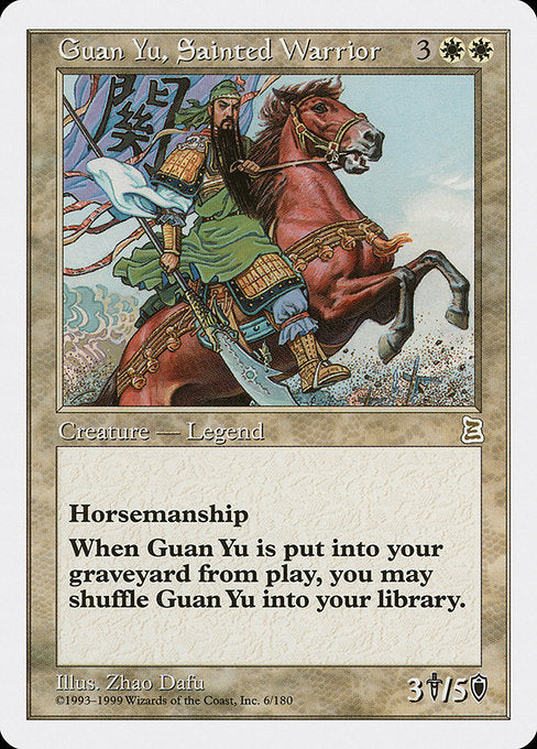 Guan Yu, Sainted Warrior (6) [Portal Three Kingdoms]