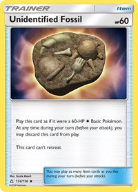 Unidentified Fossil (134/156) [SM Ultra Prism]